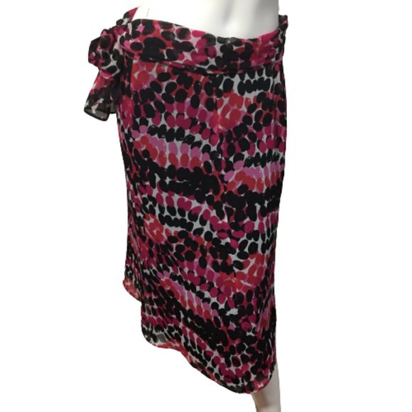 Suit Studio Size 10P Pink  Floral Skirt - Picture 1 of 13